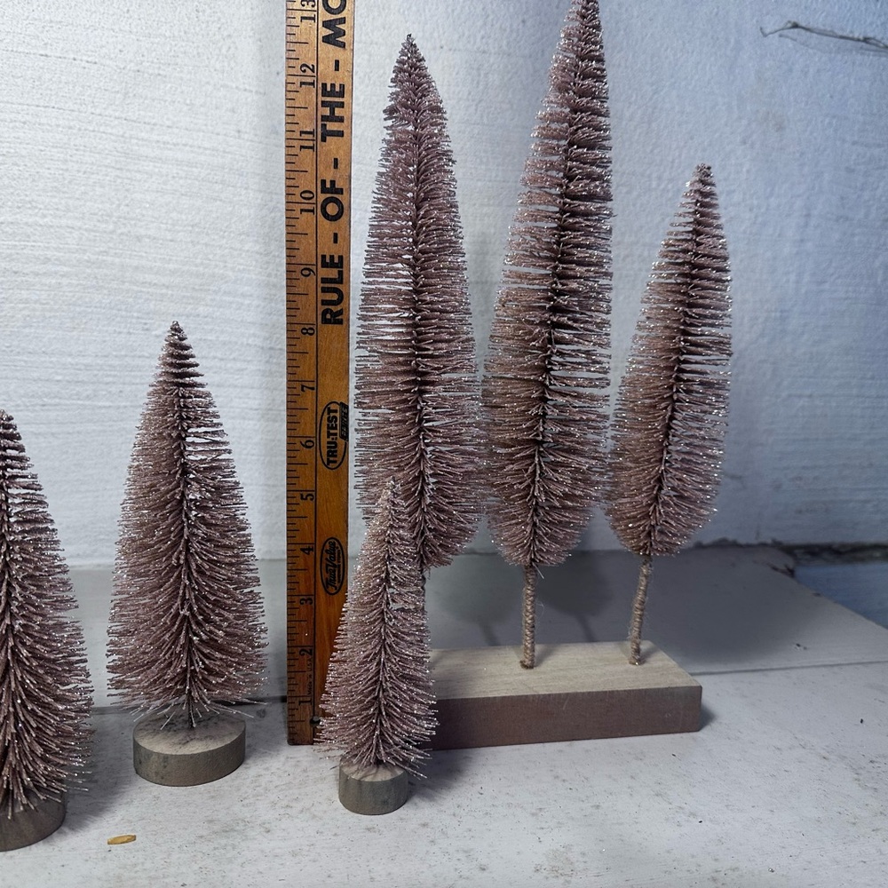 🌟BUNDLE BOTTLE BRUSH DECOR TREES LOT🌟 - Picture 2 of 6